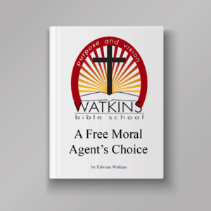 God created man as a free moral agent to choose to partake in a covenant relation of God and man. Man had no choice about his creation, but man had a choice of obeying God’s Covenant Word or disobeying.  Man’s choice determined...